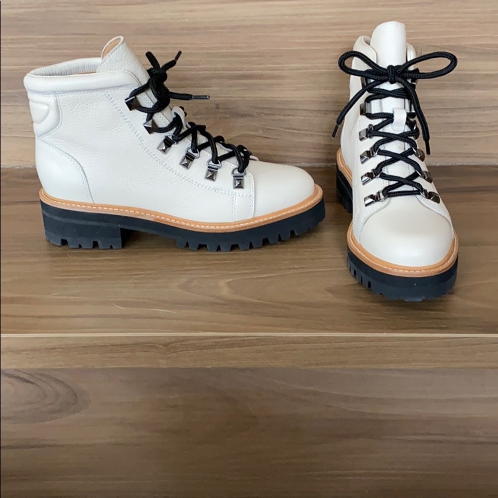 Marc Fisher Issy Boots (white)